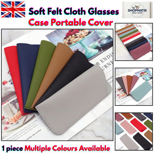 Soft felt cloth - glasses, case