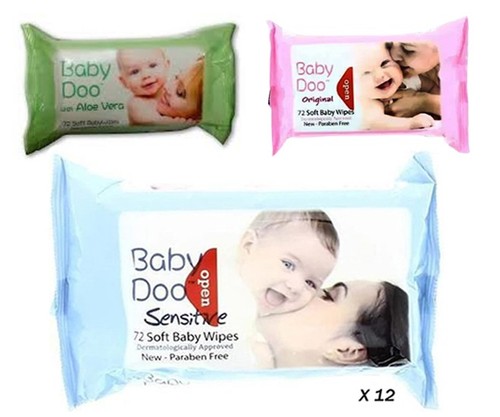 Baby doo soft gentle moist - soft,