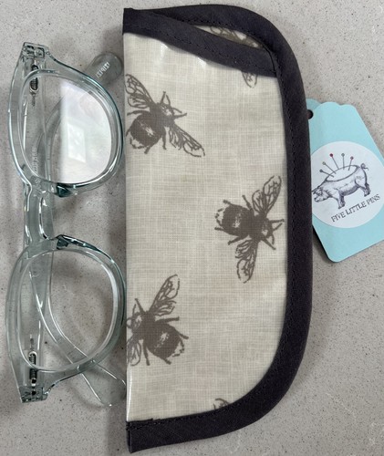 Bees glasses case pouch - glasses,